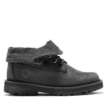 Timberland Courma Roll-Top - Cierne Cizmy Detske, T0609SK